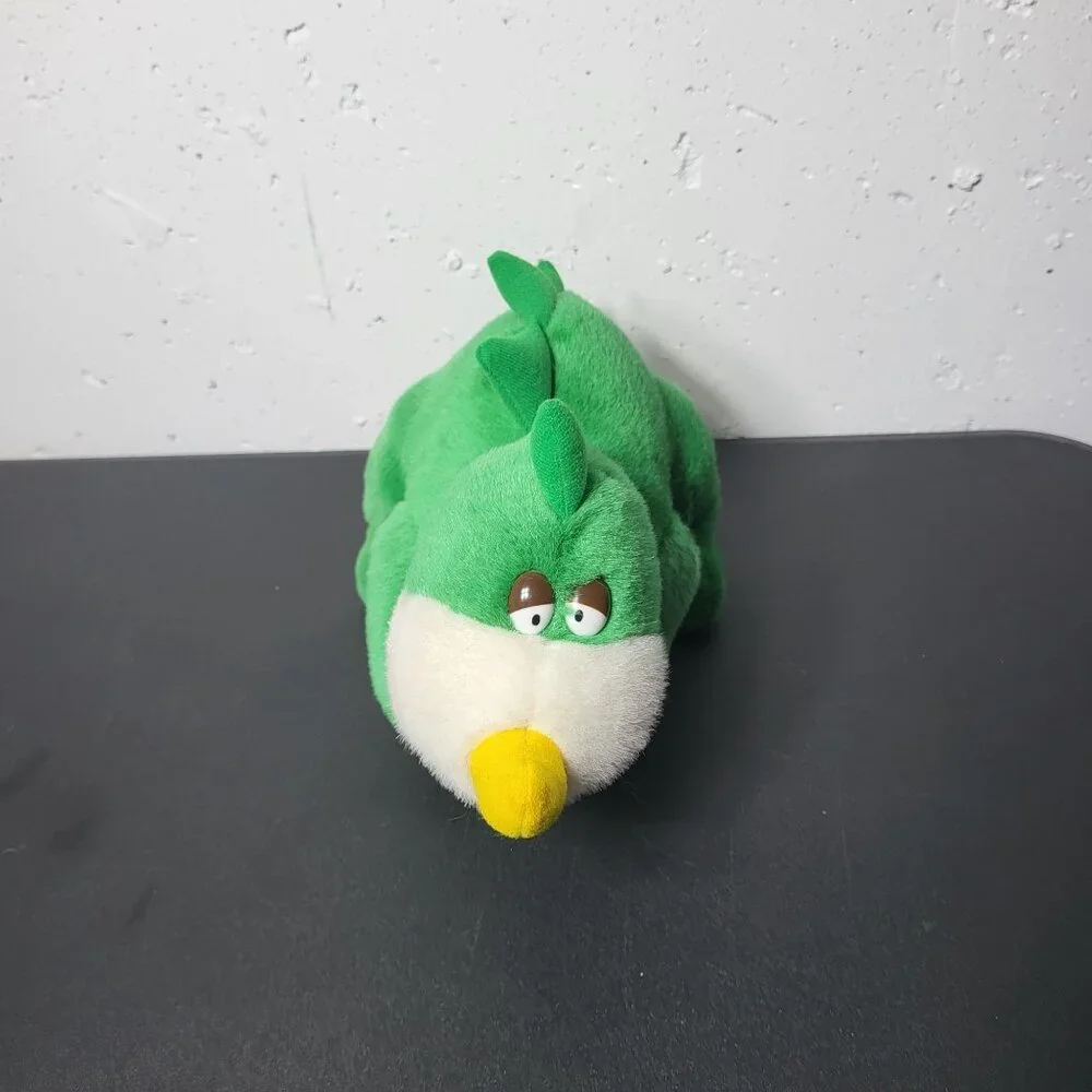 Vintage 1991 Prestige Toy Green Stegosaurus Dinosaur Plush‎ Stuffed Animal Vtg